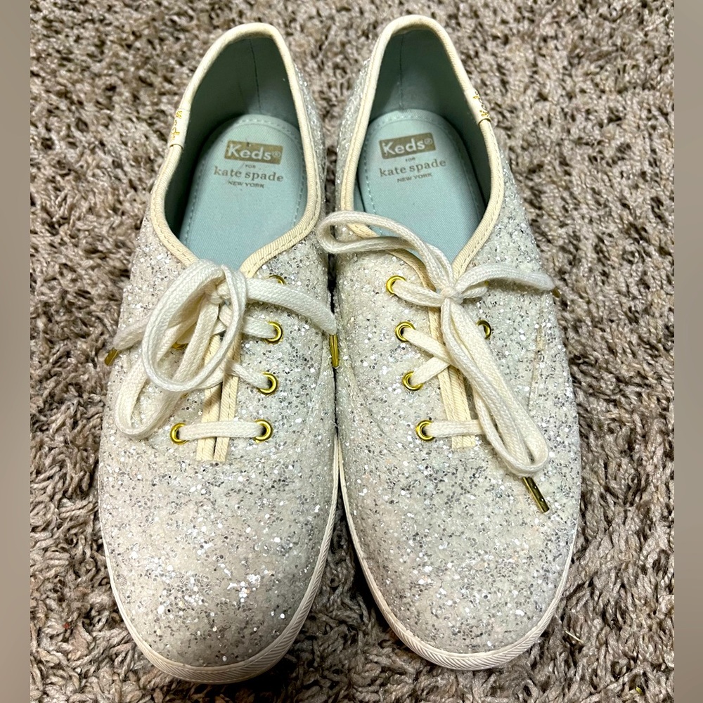 Kate Spade size 8.5 sparkly AF